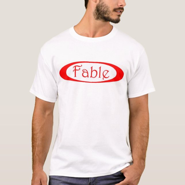 Camiseta FABLElogo-vermelho (Frente)