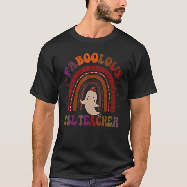 Camiseta Faboolosa fantasia de professor de AEP Esta é minh (Frente)