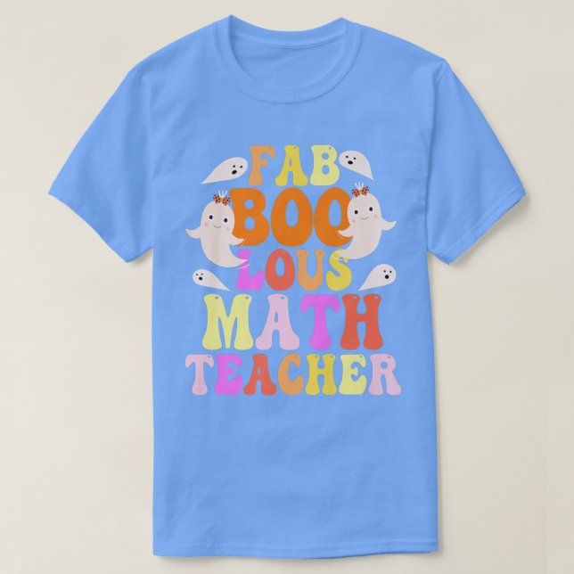 Camiseta Faboolosa fantasia de professor de matemática Esta (Frente do Design)
