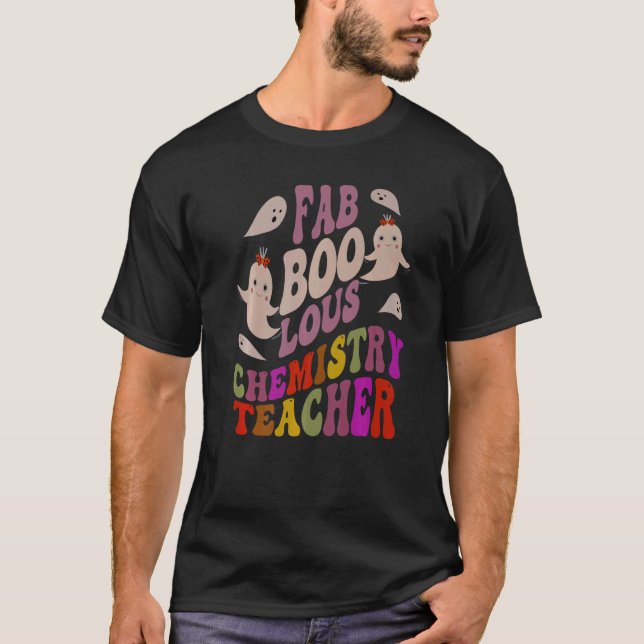 Camiseta Faboolosa PROFESSORA DE QUÍMICA Esta É A Minha Ocu (Frente)