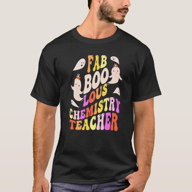 Camiseta Faboolosa PROFESSORA DE QUÍMICA Esta É A Minha Ocu (Frente)