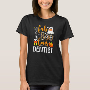 Camiseta Fabooloso Dentista Leopard Hal Higienista Dental d