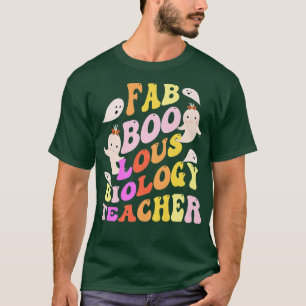 Camiseta Fabooloso Figurino Professor de BIOLOGIA Esta É A 