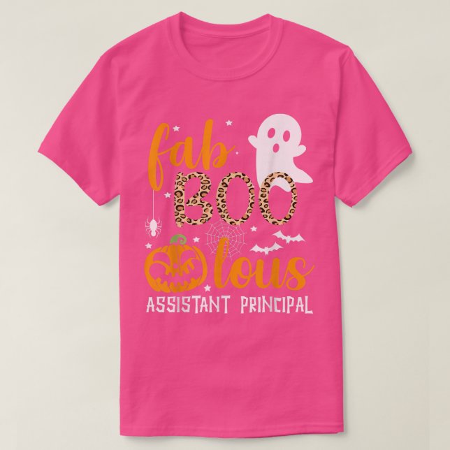 Camiseta Faboolous Assistant Principal Halloween 2135 (Frente do Design)