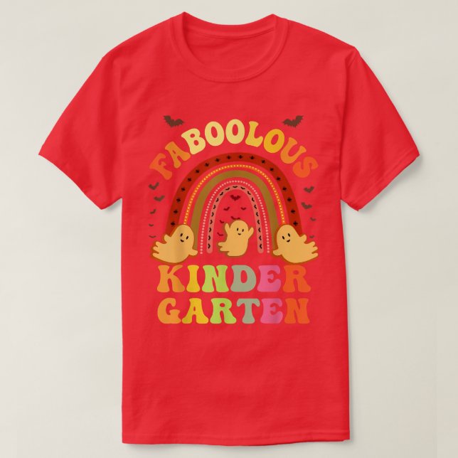 Camiseta FABOOLOUS KINDERGARTEN PROFESSORA FABOOLOSA Esta f (Frente do Design)