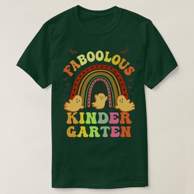 Camiseta FABOOLOUS KINDERGARTEN PROFESSORA FABOOLOSA Esta f (Frente do Design)