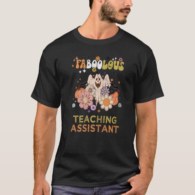 Camiseta FABOOLOUS Teaching Assistant Costume This Is My Sp (Frente)