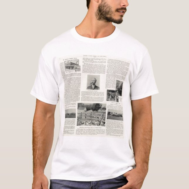 Camiseta Fábrica da incubadora de Petaluma, Califórnia (Frente)