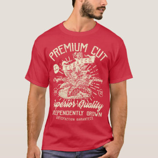 Camiseta Fábrica de Cigarro De Corte Premium