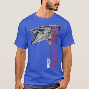 Camiseta Fábrica de Muskie de Pesca Musky