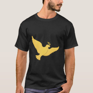 Camiseta Fábrica de Oliva Dourada do Dia de Inauguração Bro
