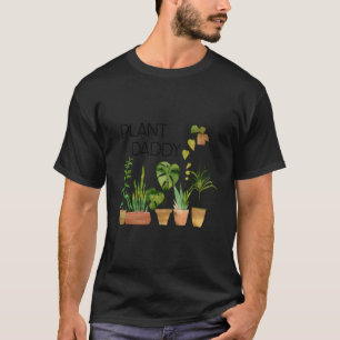 Camiseta Fábrica de Pais Plantação do Lover Monstera Pai Pa