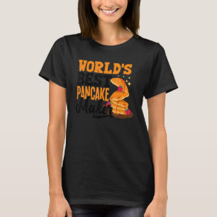 Camiseta Fábrica de Panqueca Café da Manhã Melhor Fabricant