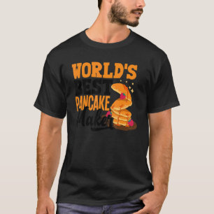 Camiseta Fábrica de Panqueca Café da Manhã Melhor Fabricant