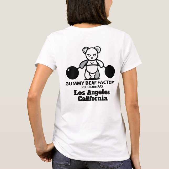 Camiseta Fábrica de Ursos Gummy (Verso)