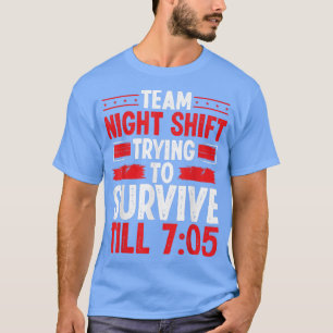Camiseta Fábrica Overnight do Night Shift Worker 705