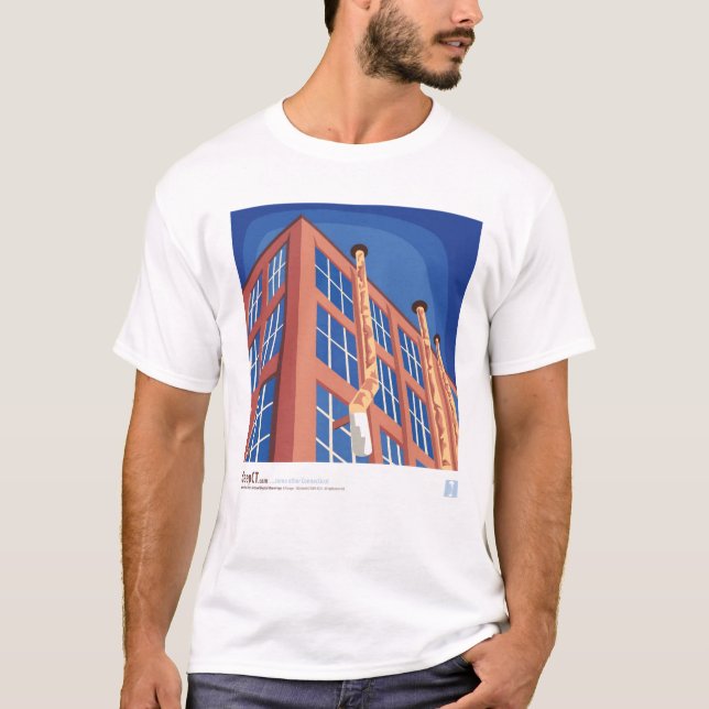 Camiseta Fábrica/t-shirt abandonados de deepCT.com (Frente)