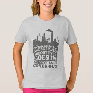 Camiseta Fábrica Willy Wonka - Nunca Ninguém Entra