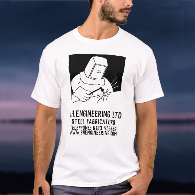 Camiseta Fabricação de Aço ou Fabricante (Criador carregado)