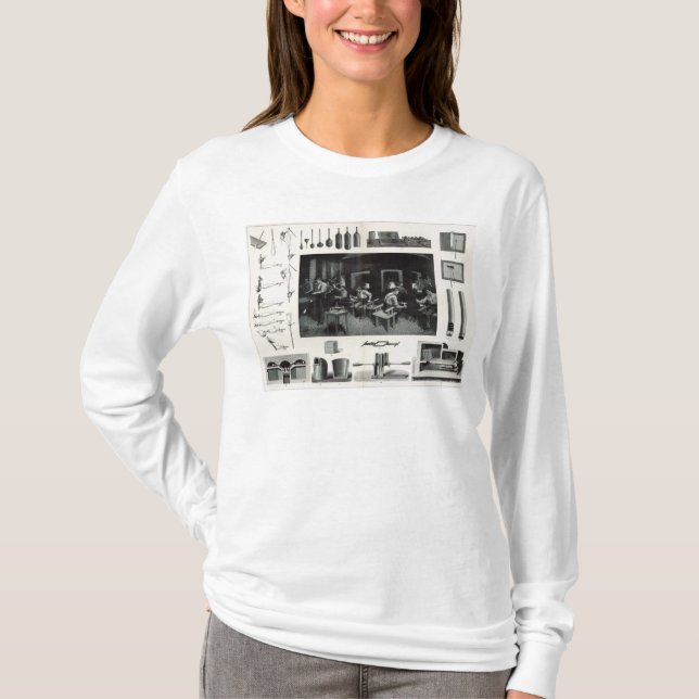 Camiseta Fabricação de vidro (Frente)