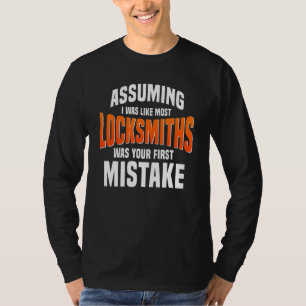 Camiseta Fabricante de Chaves de Serralheiro Seleção de Tra