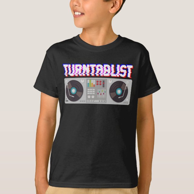 Camiseta Fabricante de Música DJ Turntablist (Frente)