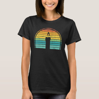 Camiseta fabricante de velas pôr do sol fabricação de velas