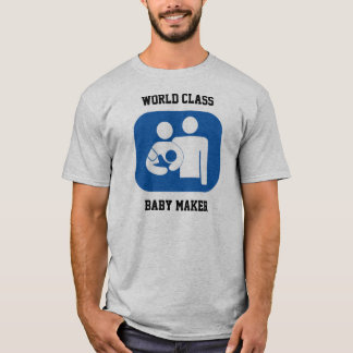 Camiseta Fabricante do bebê da classe do mundo