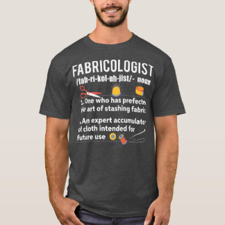 Camiseta Fabricante Funny Sewing Tecido Lover Premium
