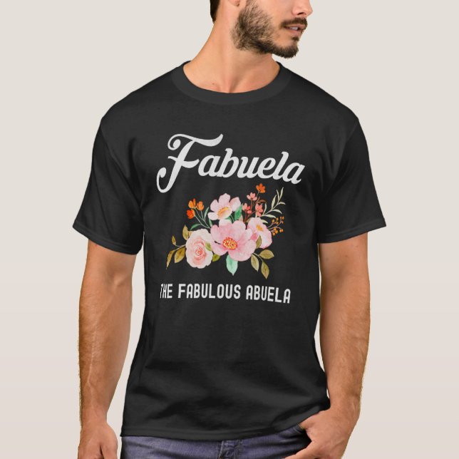 Camiseta Fabuela The Fabulous Abuela (Frente)