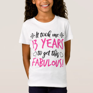 Camiseta Fabuloso 13 Birthday
