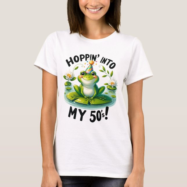 Camiseta Fabuloso aos 50: O salto do Sapo (Frente)