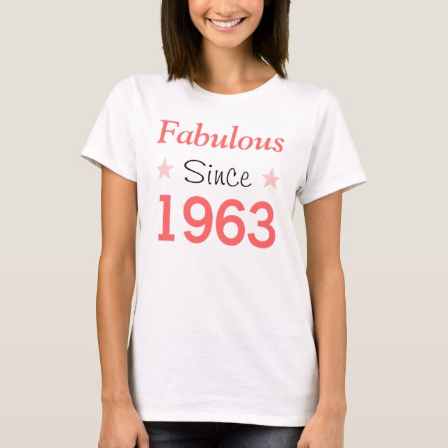 Camiseta Fabuloso desde 1963 (Frente)