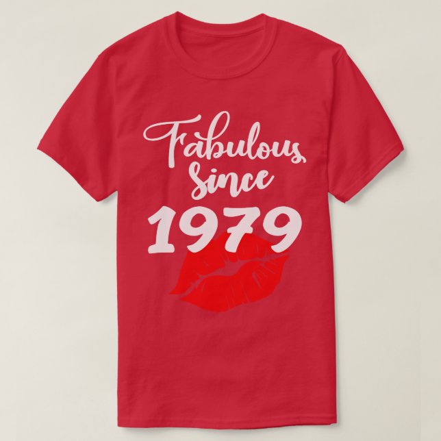 Camiseta Fabuloso desde 1979 (Frente do Design)