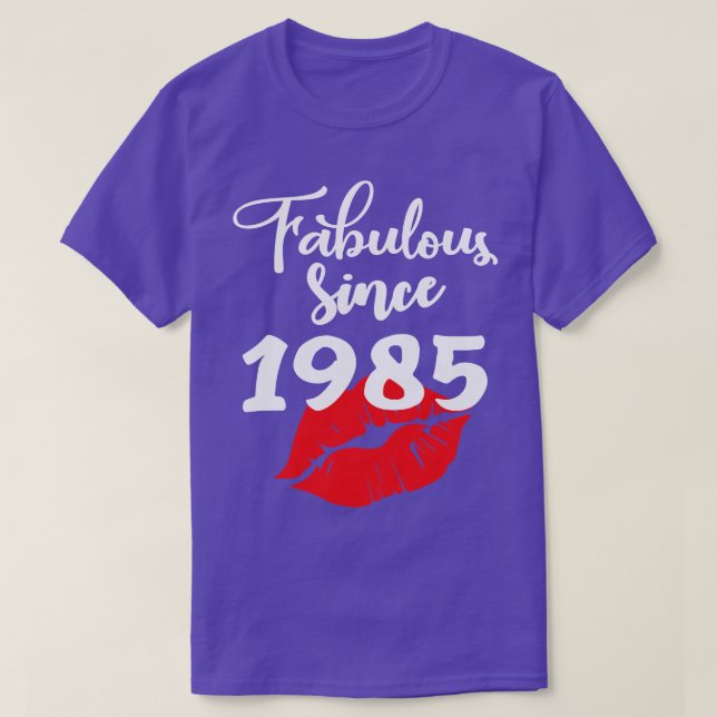 Camiseta Fabuloso desde 1985 (Frente do Design)