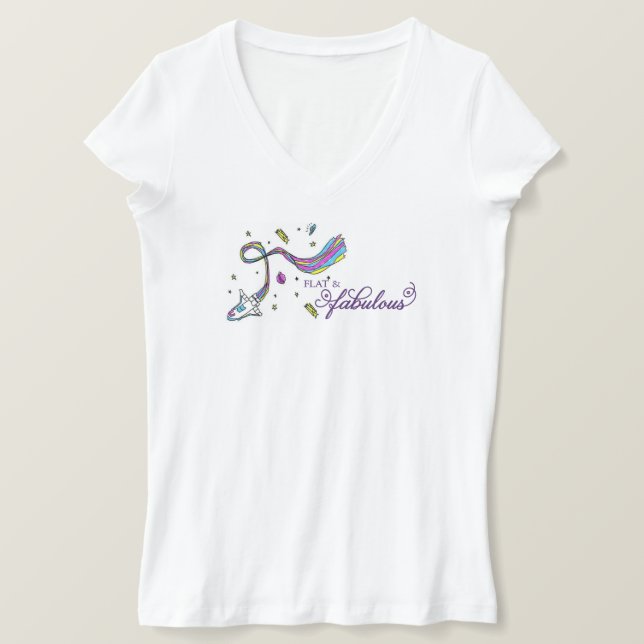 Camiseta Fabuloso e plano fora deste mundo (Frente do Design)