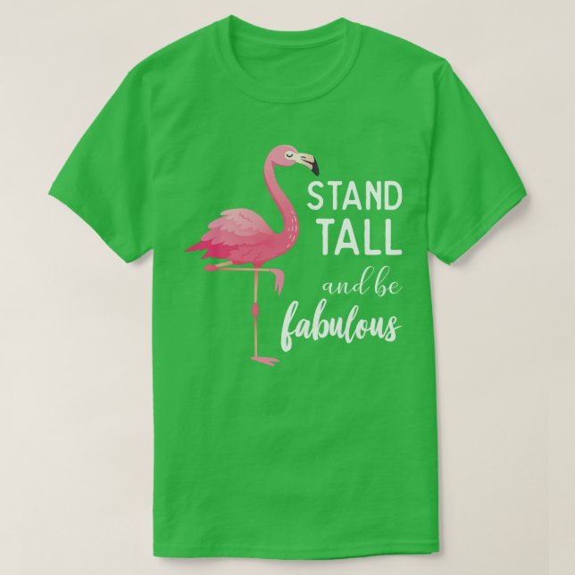 Camiseta Fabuloso Flamingo (Frente do Design)