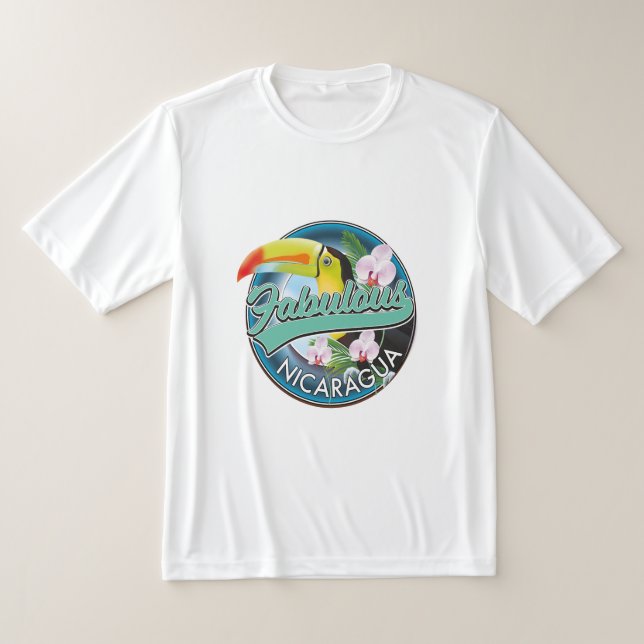 Camiseta Fabuloso logótipo nicaraguense (Postura )
