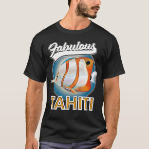 Camiseta fabuloso logótipo T-Shirt do Tahiti