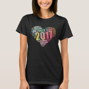 Camiseta Fabuloso outubro de 2017 Menina Legendária e Incrí