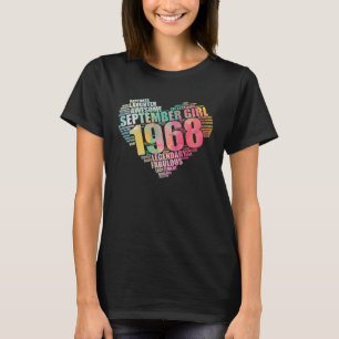 Camiseta Fabuloso setembro de 1968 Menina Legendária e Espe