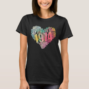 Camiseta Fabuloso setembro de 1974 Menina Legendária e Espe