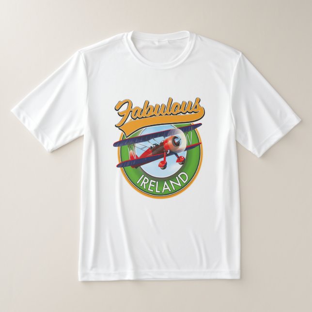Camiseta fabuloso sistema de viagem da Irlanda. (Postura )