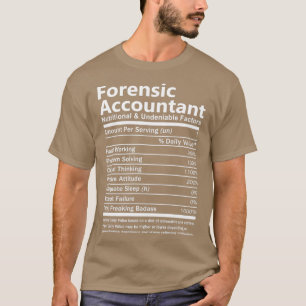 Camiseta Fac do Contador Forense Nutricional e Inegável