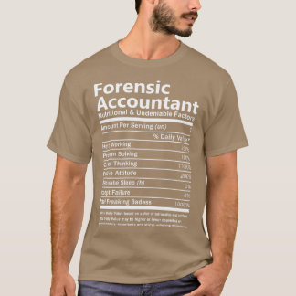 Camiseta Fac do Contador Forense Nutricional e Inegável