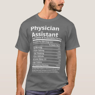 Camiseta Fac Nutricional e Inegável Assistente de Médico