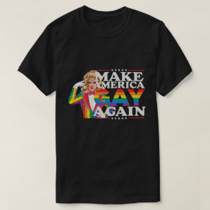Camiseta Faça a América Gay Novamente, LGBTLove, Arco-íris 