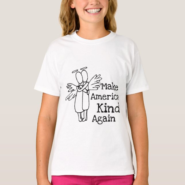 Camiseta Faça a América Gentil Novamente (Frente)