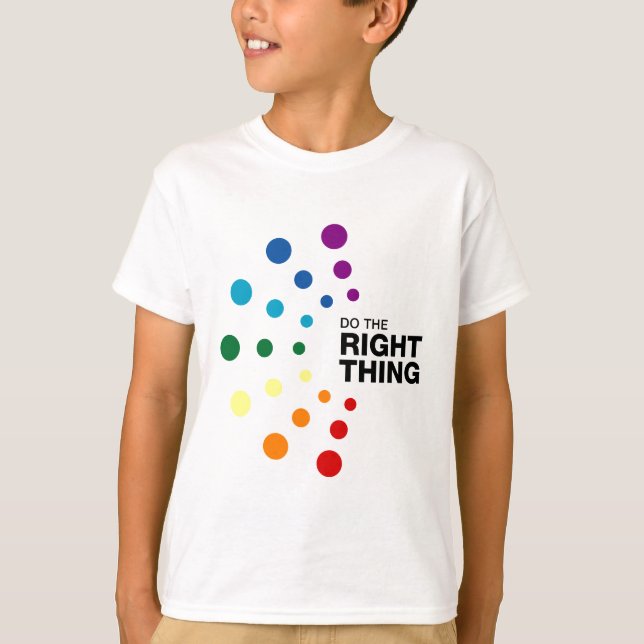 Camiseta Faça a coisa certa (02) (Frente)