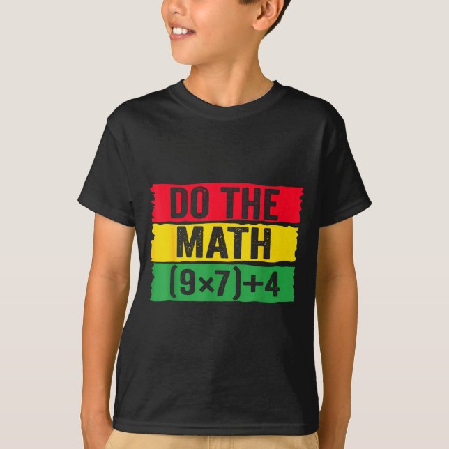 Camiseta Faça a Conta 67 Meme Engraçado Seis Sete Piada de  (Frente)